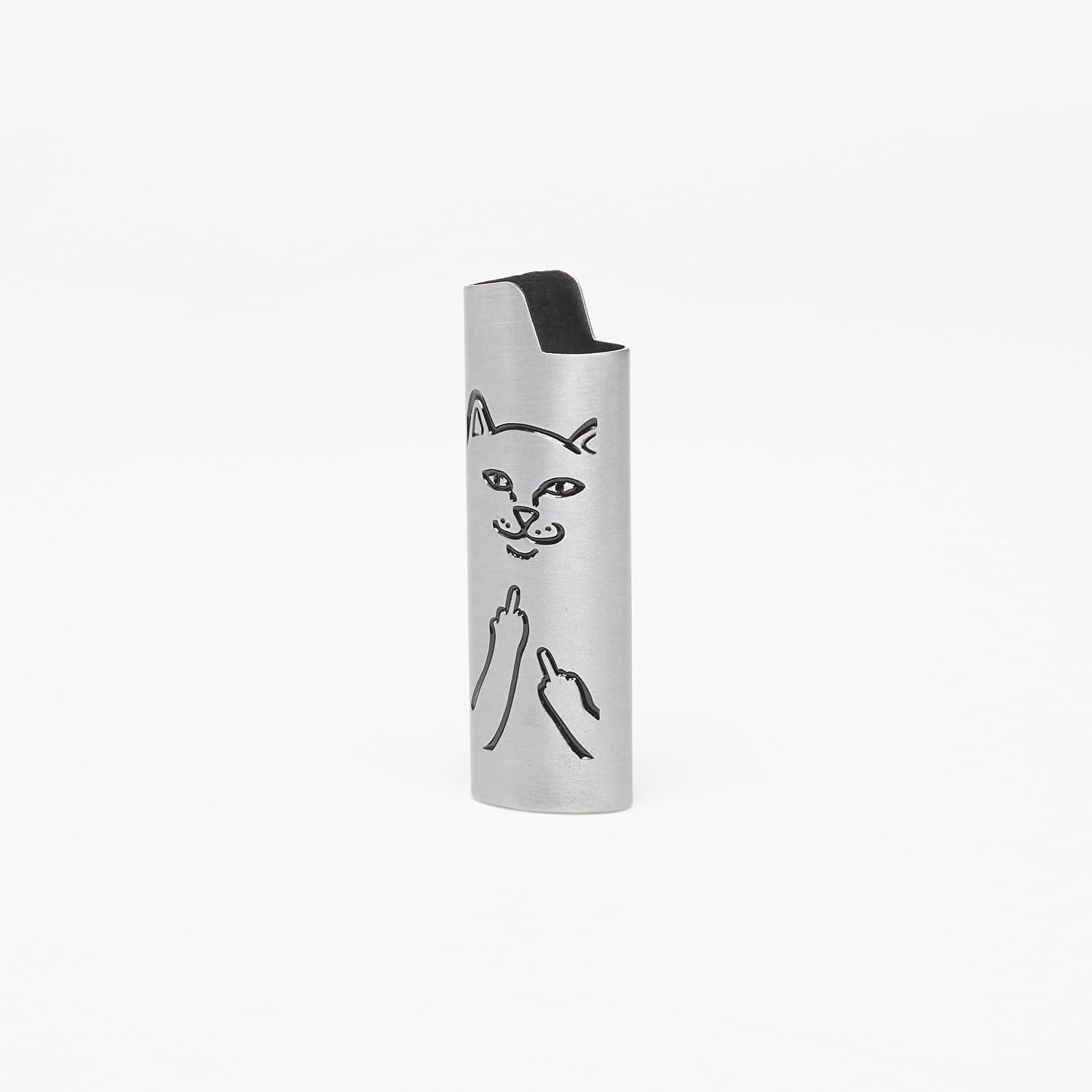 Gadget RIPNDIP Lord Nermal Lighter Cover Silver Metalisk | RNDSPR24264, 0