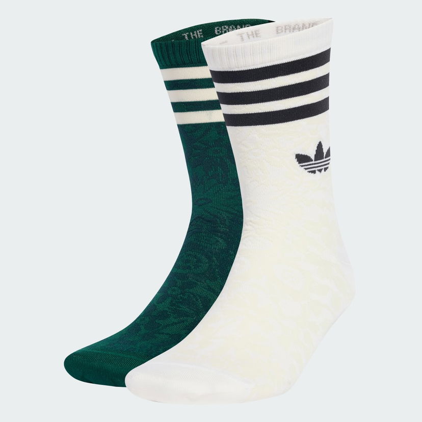 Sokker adidas Originals Originals x Liberty London Crew Socks - 2 Pairs Hvid | JV7853