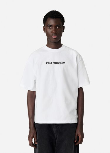 T-shirt AXEL ARIGATO Distort Graphic Print T-Shirt Hvid | A3118001, 2