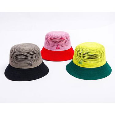 Hat Kangol Kangol Double Mesh Lahinch Bucket Hat Size S Lyserød | K3745-PS664, 5