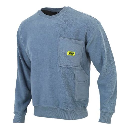 Sweater Converse Carpenter Crewneck Pullover Sweatshirt Blå | 10019956-A05