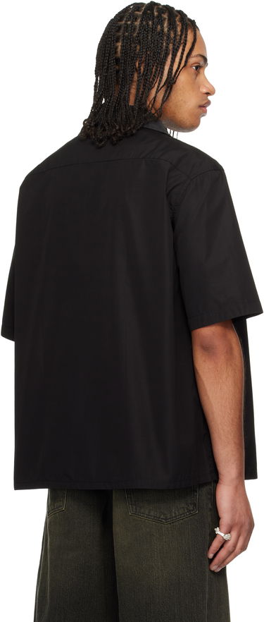 Skjorte OUR LEGACY Our Legacy Heusen Short Sleeve Shirt Sort | M2252HBE, 2