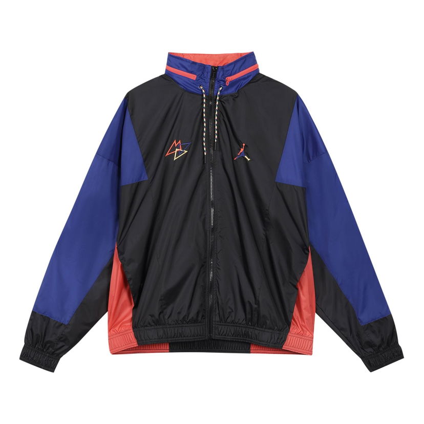 Vindjakke Jordan Jordan Sport DNA Embroidered Logo Colorblock Woven Jacket Flerfarvet | DN3404-010