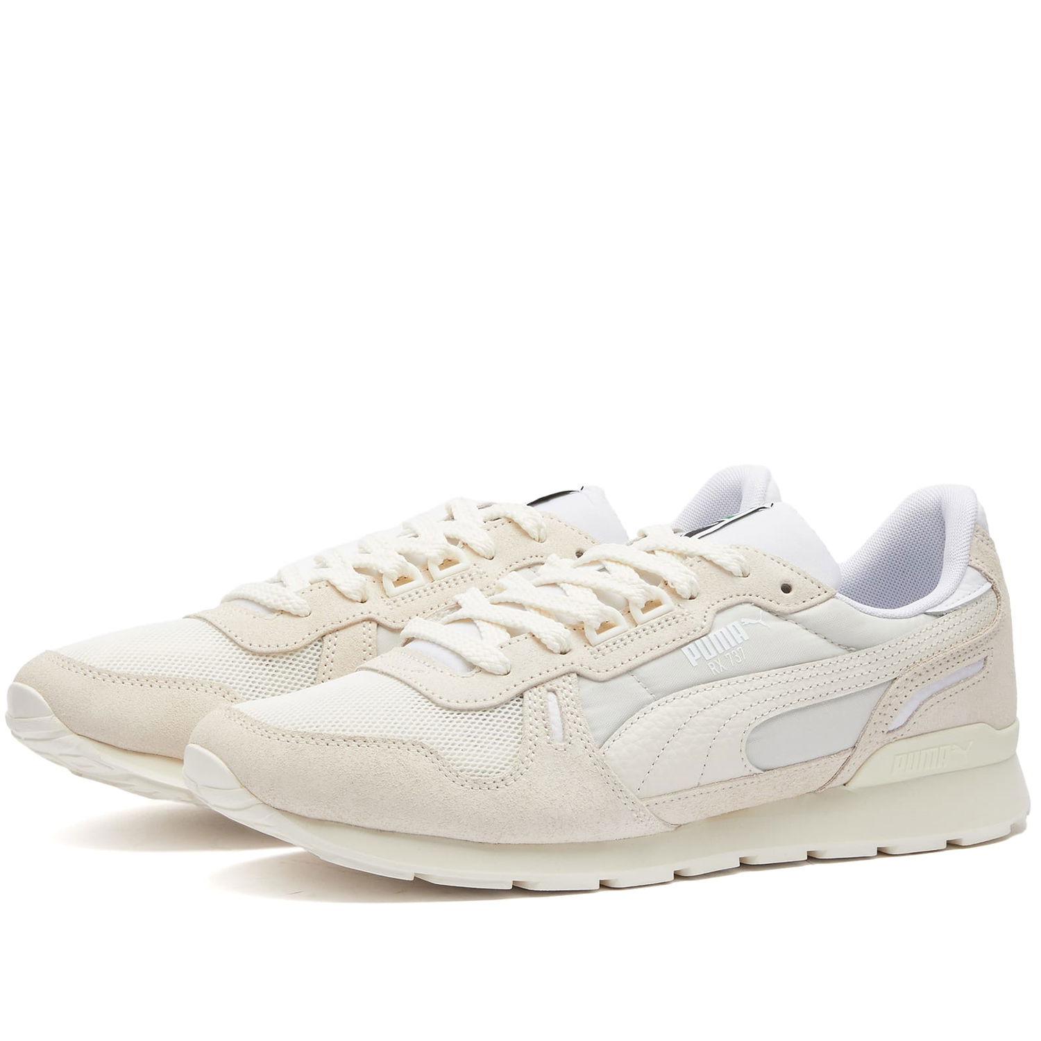 Sneakers og sko Puma Men's RX 737 Sneakers in Frosted Ivory/ White, Size UK 11 | END. Clothing Beige | 391971-06, 0