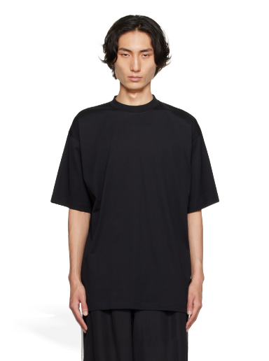 T-shirt Balenciaga Printed Sort | 724514-TNVL9-1070