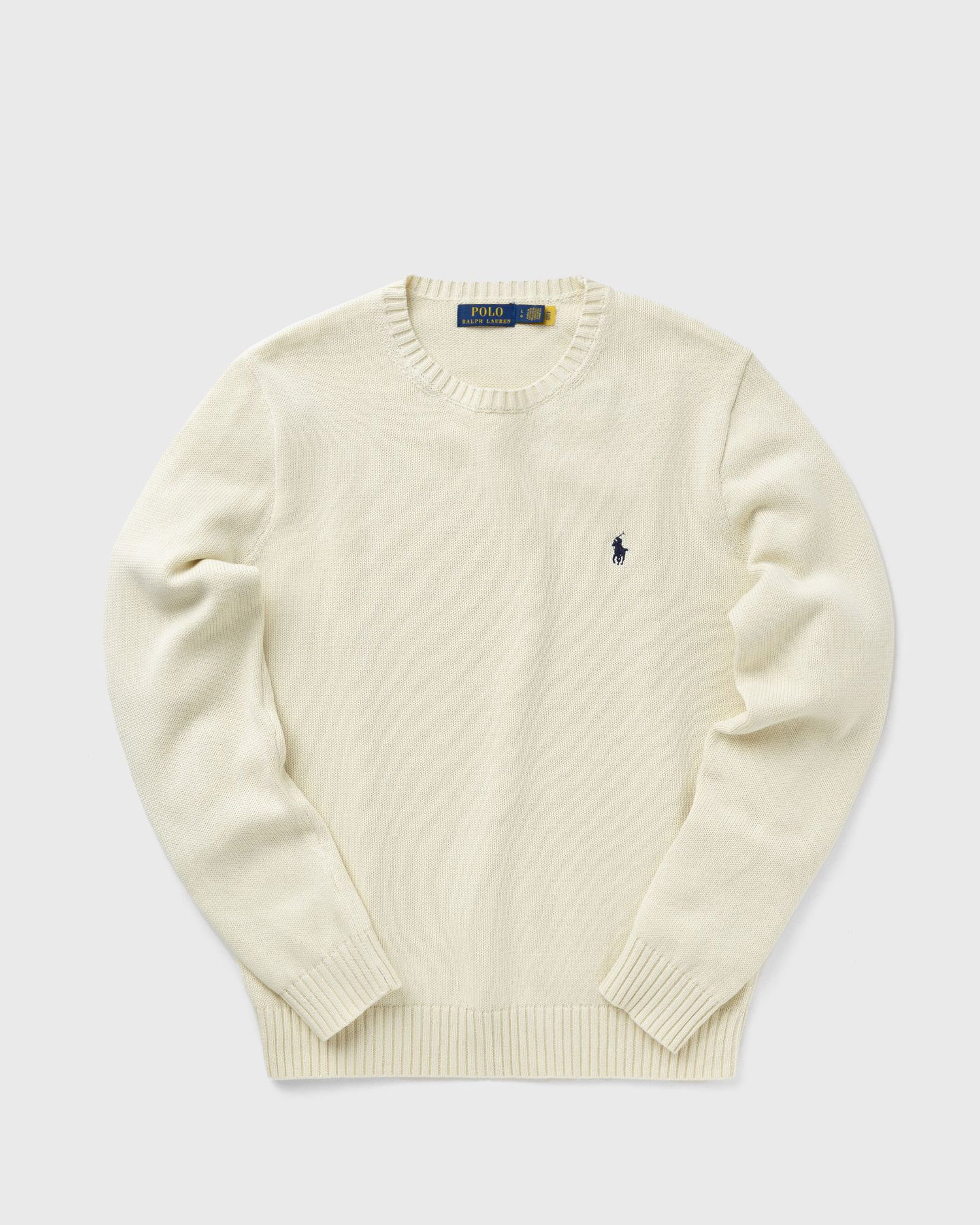 Sweater Polo by Ralph Lauren Ralph Lauren Knitwear Crewneck Pullover XXL Beige | 710810846035, 0