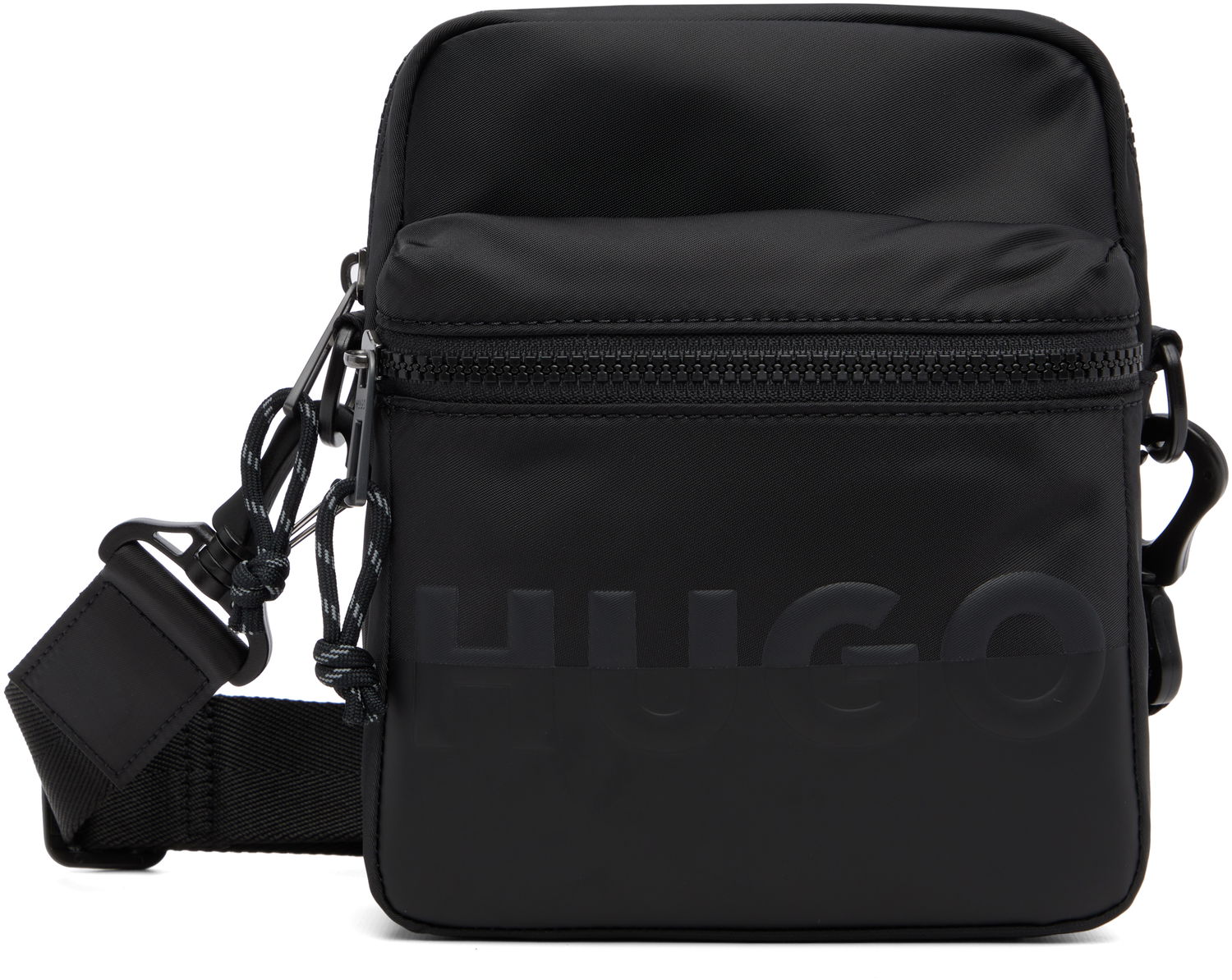 Skuldertaske BOSS HUGO Logo Crossbody Bag Sort | 50547115, 0