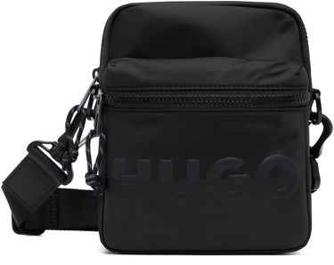 Skuldertaske BOSS HUGO Logo Crossbody Bag Sort | 50547115, 0