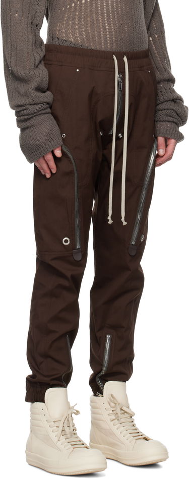 Cargo bukser Rick Owens Rick Owens Hollywood Bauhaus Cargo Pants Sort | RU01E5377 TE, 4