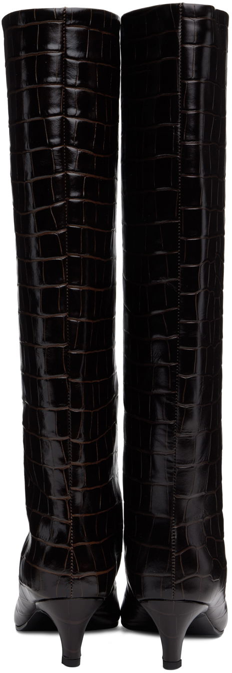 Tøj TOTEME TOTEME 'The Wide Shaft' Knee-High Boots Brun | 231-913-847, 1