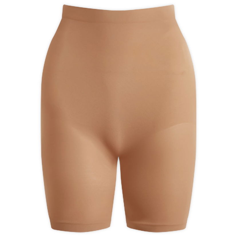Krop SKIMS Seamless Sculpt Mid Thigh Short, Size Large Beige | BO-SHO-3363-SIE