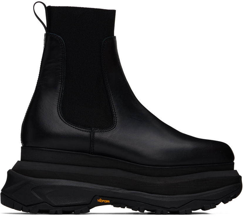 Sneakers og sko sacai sacai Platform Chelsea Boots Sort | SCM-237