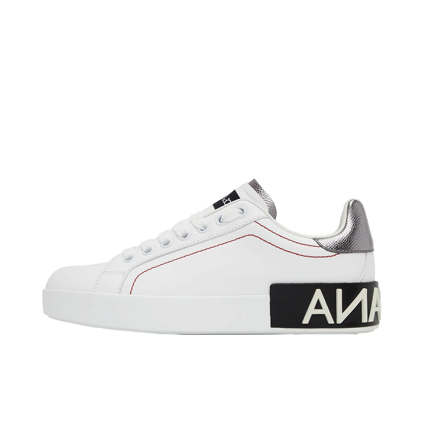 Sneakers og sko Dolce & Gabbana White Portofino Sneakers Hvid | CK1587 AH527