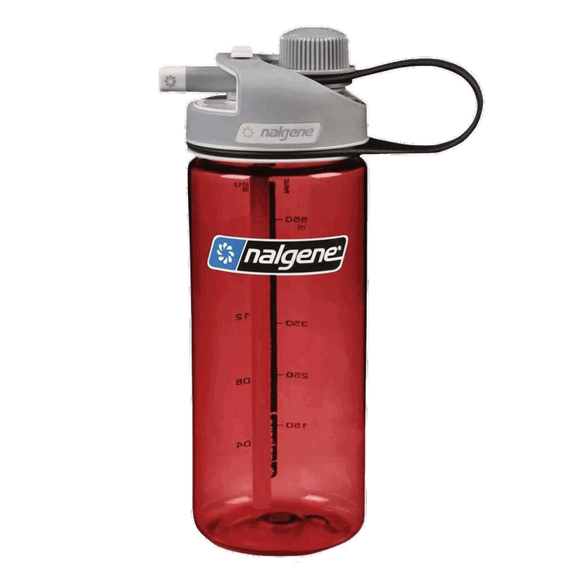 Drikkeflaske Nalgene MULTIDRINK 600ML Water Bottle Rød | 1790-2101-600ML