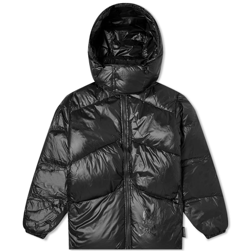 Puffer jakke Mastermind WORLD Rocky Mountain x NS Parka Sort | MW20C05-BL500, 0