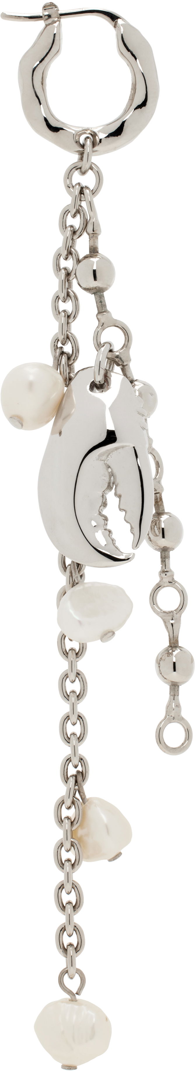 Øreringe Acne Studios Acne Studios Claw Charm Drop Earring Metalisk | C50454-