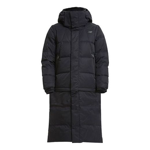 Parka New Balance Lifestyle Long Down Parka Sort | NP846041-BK