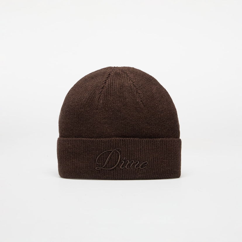 Beanie Dime DIME Cursive Wool Fold Beanie Brun | DIMEHO2428BRW