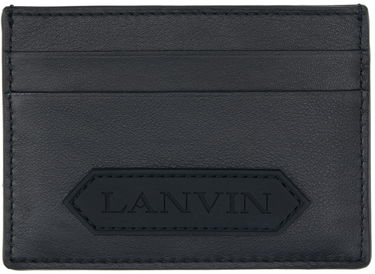 Tegnebog LANVIN Patch Card Holder Sort | LM-SLSWC3-TOPS-P24, 0