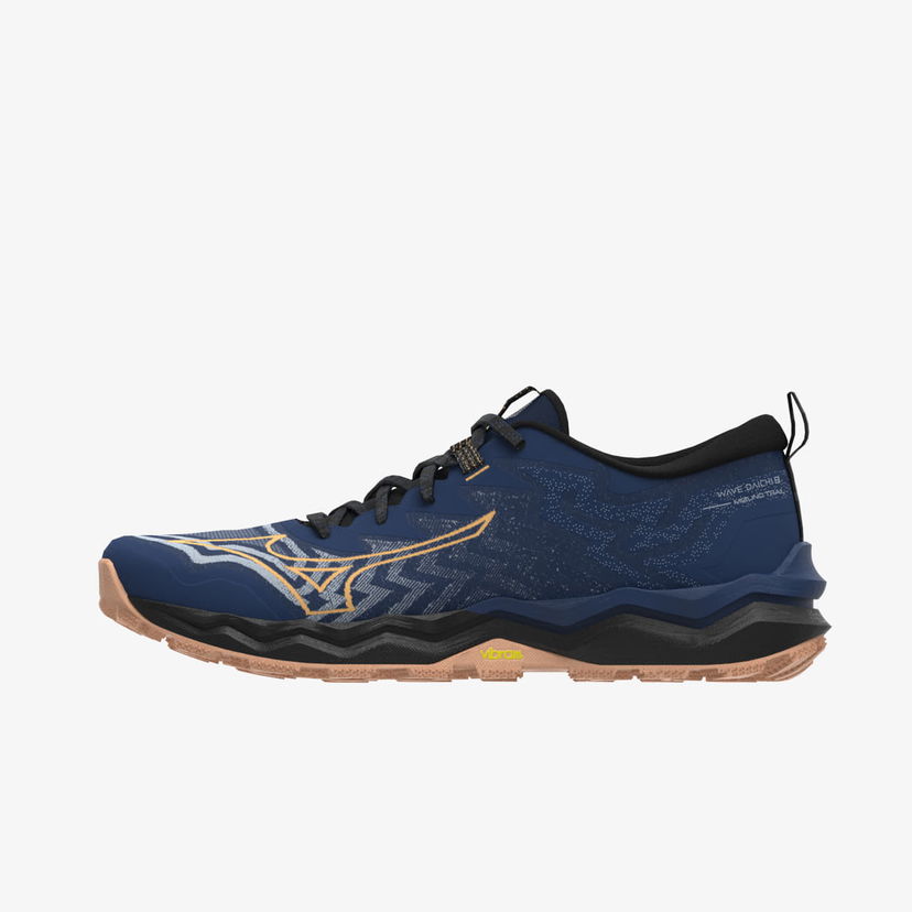 Løbe Mizuno Wave Daichi 8 Estate Blue/ Apricot Ice/ Black Sort | J1GK247171