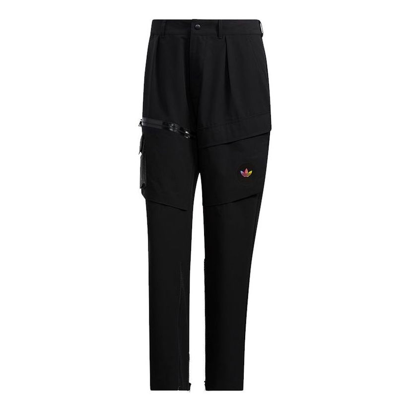 Cargo bukser adidas Originals Originals Premium Woven Pants Sort | H58053