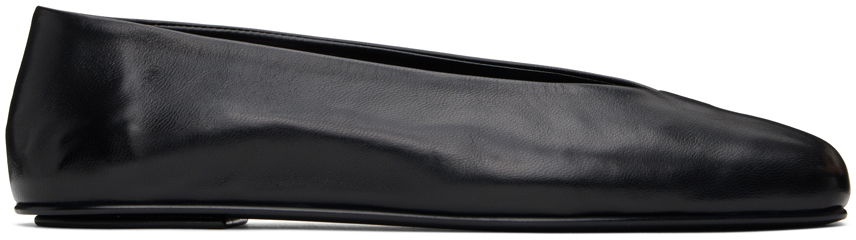 Sneakers og sko The Row The Row Eva Two Ballerina Flats Sort | F1454-N60, 0