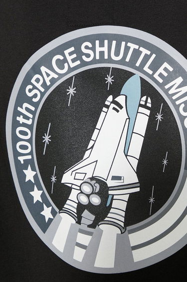 Sweatshirt Alpha Industries Space Shuttle Hoody Sort | 178317-03, 4