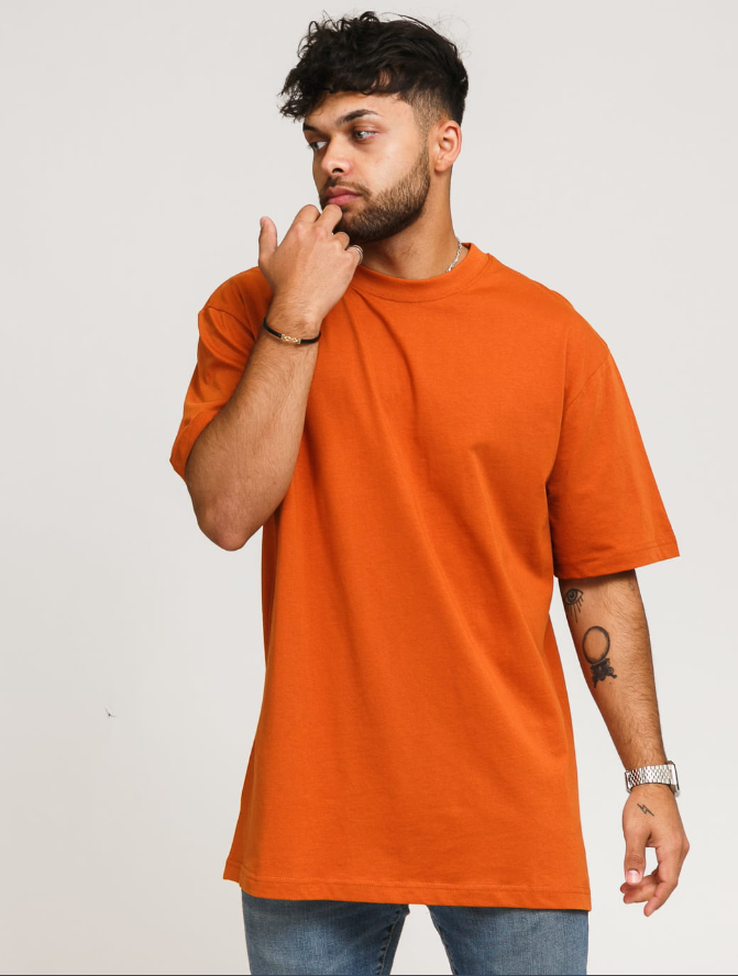T-shirt Urban Classics Tall Tee Orange | TB006 Orange tall, 0