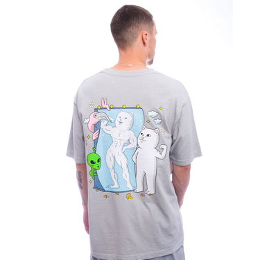 T-shirt RIPNDIP Rip N Dip Magic Mirror T-Shirt Grå | RNDSUM25145, 0