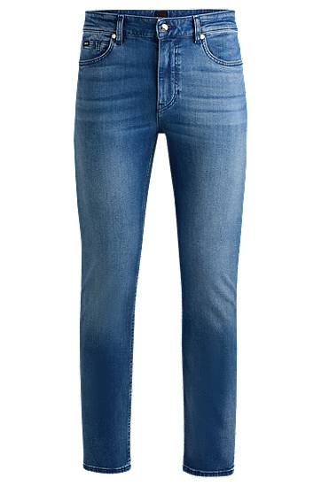 Jeans BOSS Delaware Slim-Fit Jeans Blå | 50520856