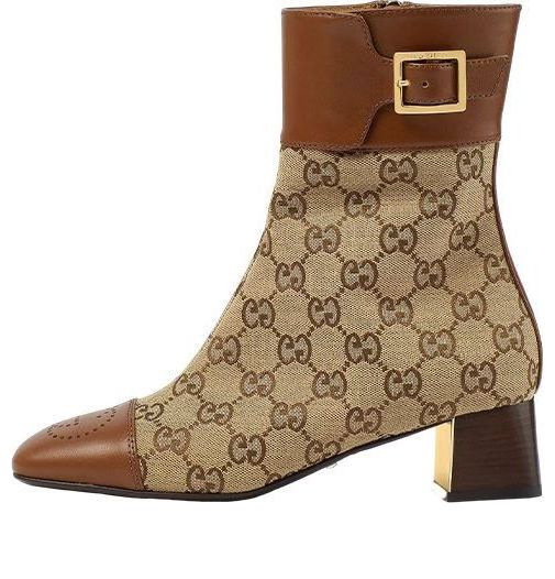 Sneakers og sko Gucci GG Monogram Ankle Boots Brun | 700023-21HH0-2582, 0