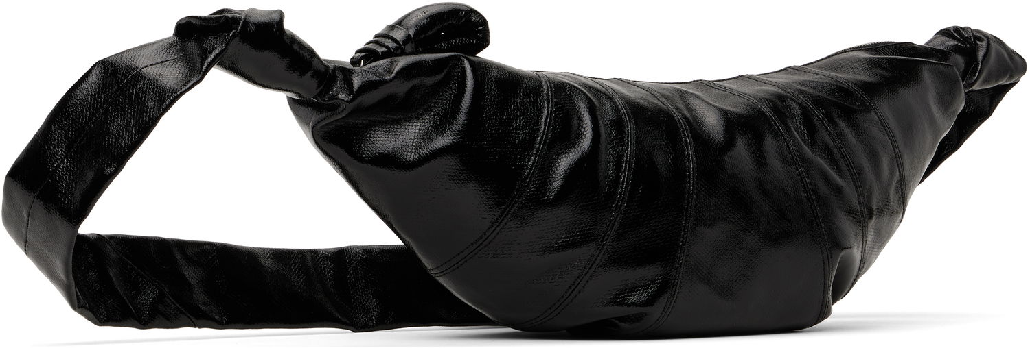 Taljetaske LEMAIRE LEMAIRE Medium Croissant Bag Sort | BG0001 LF1329, 1