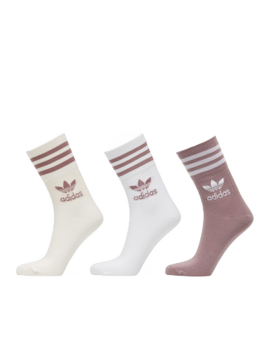 Sokker adidas Originals Mid Cut Crew Socks Brun | HL9222