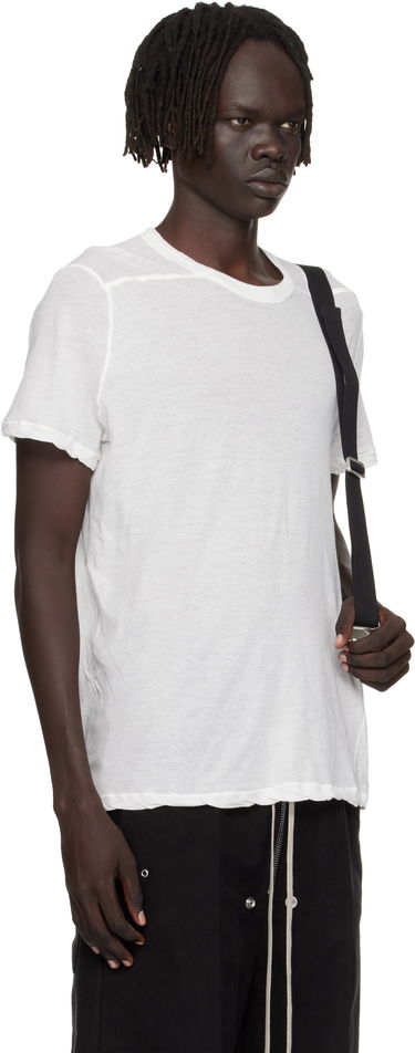 T-shirt Rick Owens Rick Owens Concordians Short Level T-Shirt Hvid | RU02E1265 UC, 1
