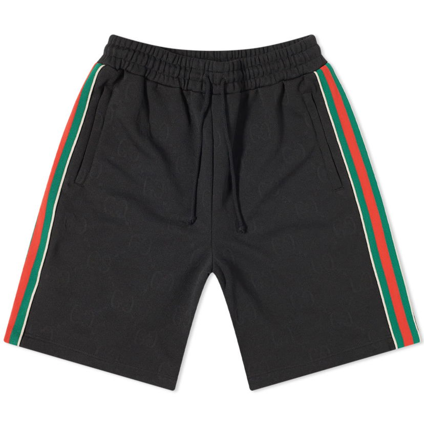 Shorts Gucci Gucci GG Jacquard Shorts Sort | 662272-XJDE9-1043