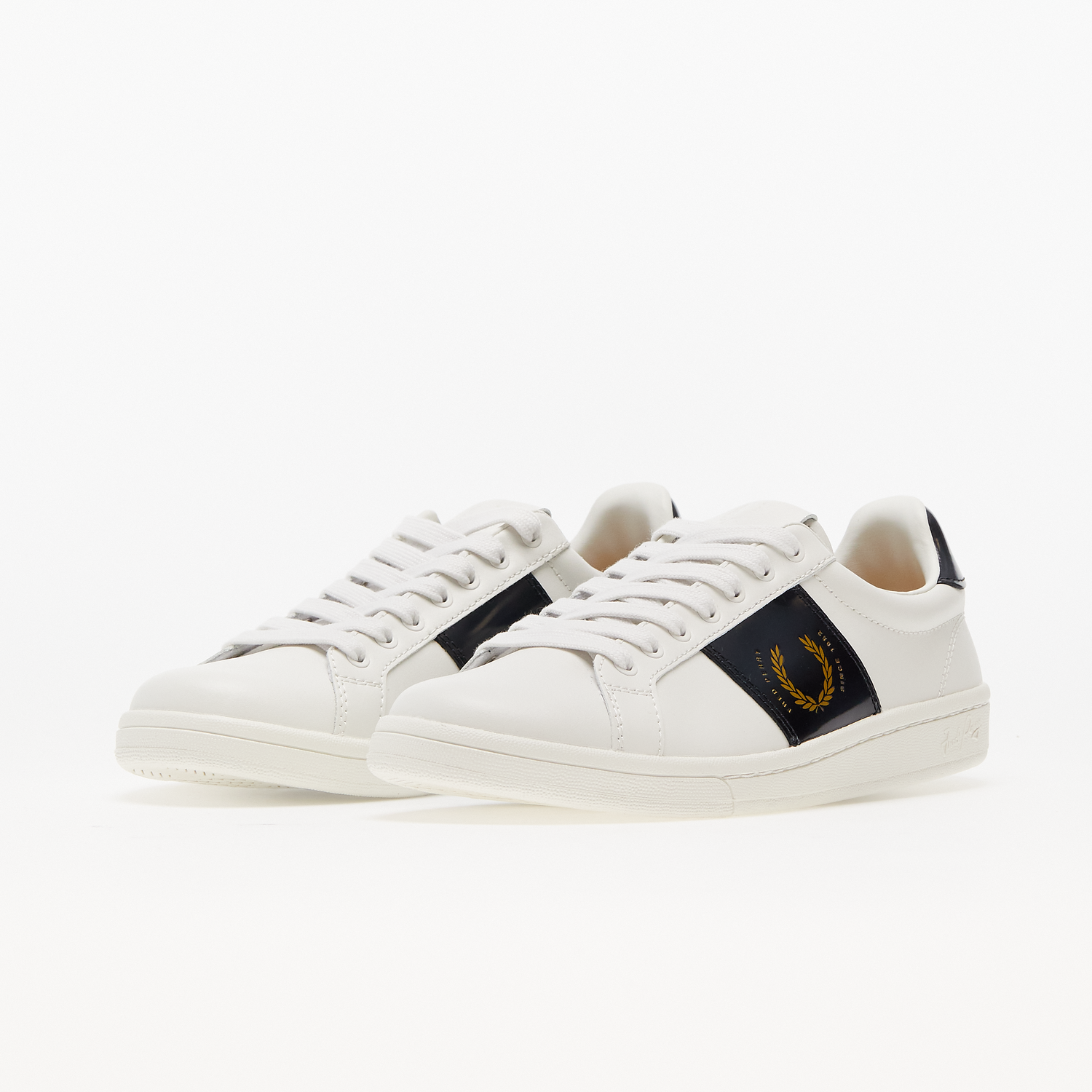 Sneakers og sko Fred Perry B722 Leather Hvid | B3311 254, 1