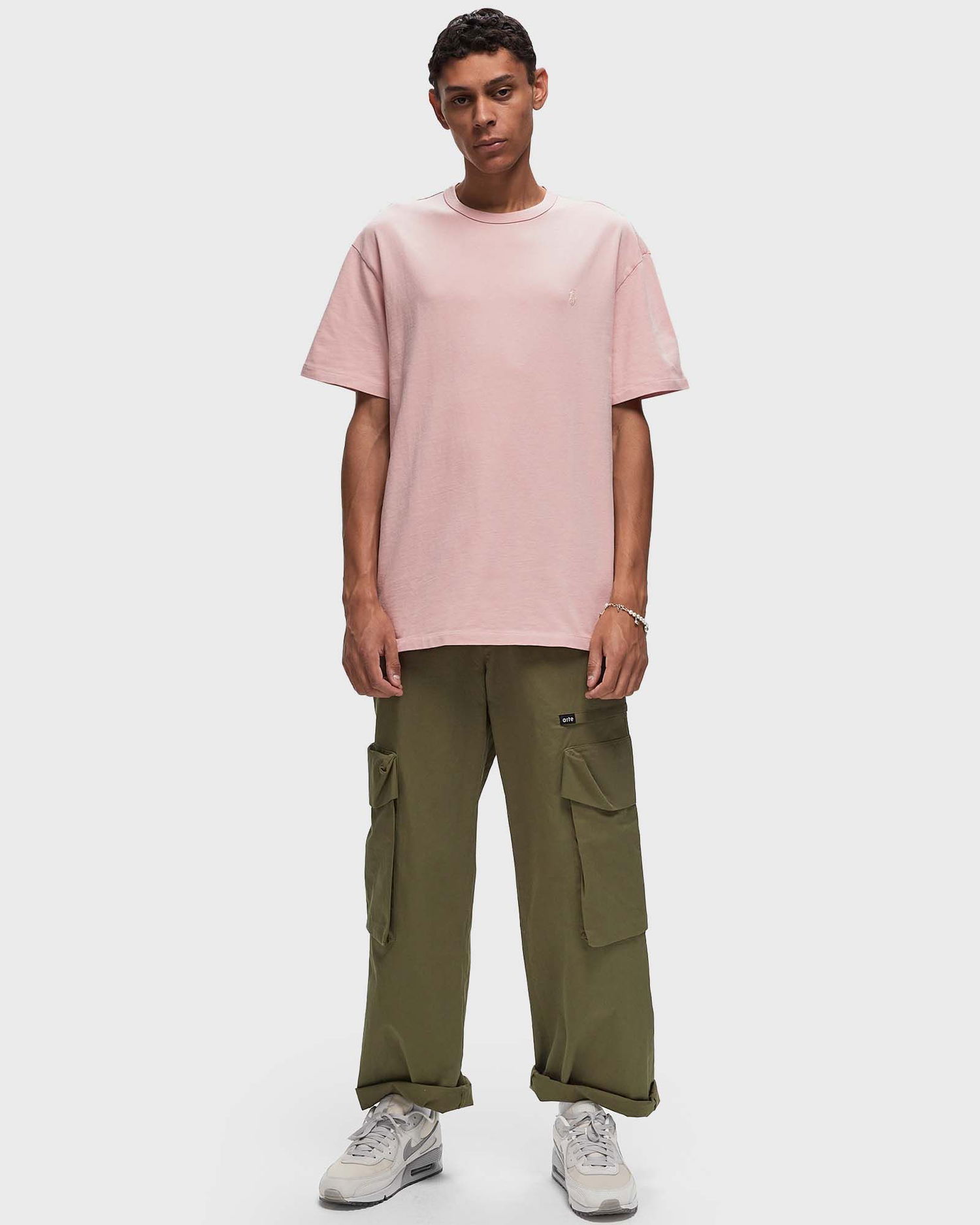 T-shirt Polo by Ralph Lauren SHORT SLEEVE-TEE Lyserød | 710916698016, 1