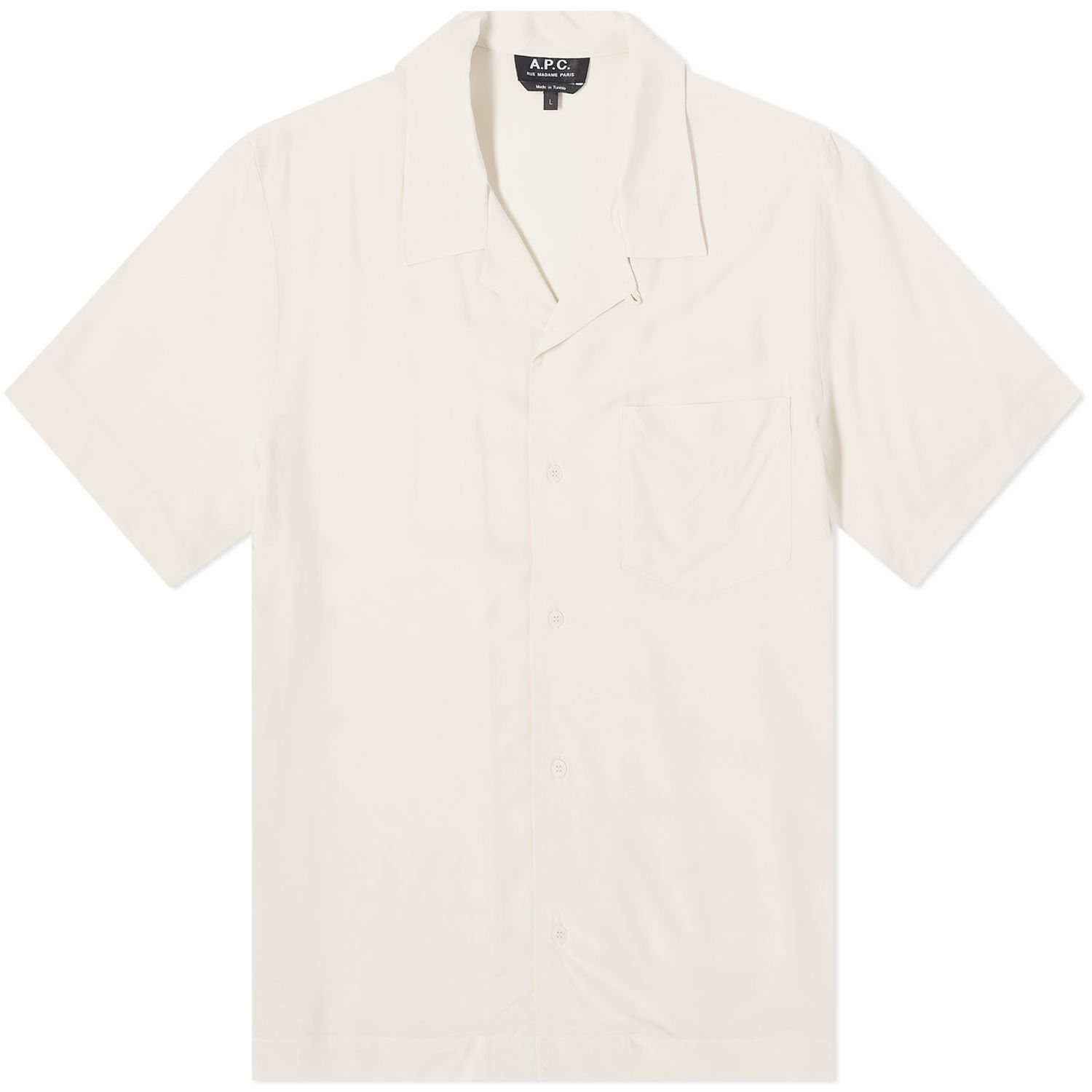 Skjorte A.P.C. Lloyd Vacation Shirt Beige | VIAJA-H12495-AAE, 0