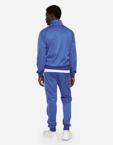Jakke Dolce & Gabbana Zip-up Triacetate Sweatshirt With Tag Blå | G9AOYTHU7B0BA232, 2