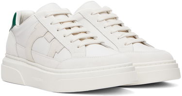 Tøj FERRAGAMO Ferragamo Gancini Outline Low Cut Hvid | 769881, 3