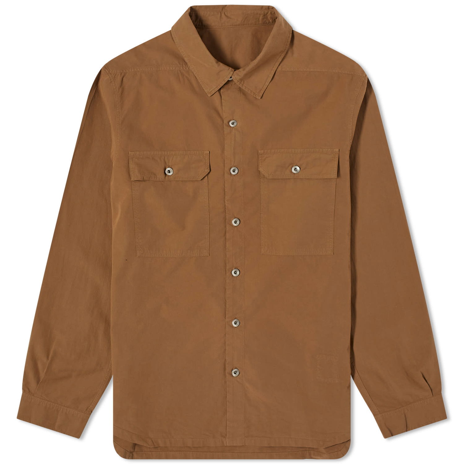 Skjorte Rick Owens Outershirt Brun | DU01D1296-44, 0