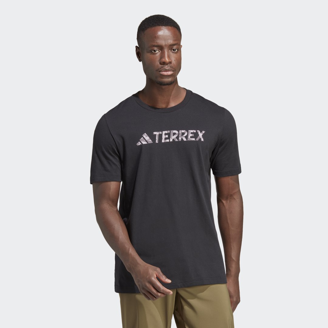 T-shirt adidas Performance Terrex Classic Logo Sort | HZ1399, 0