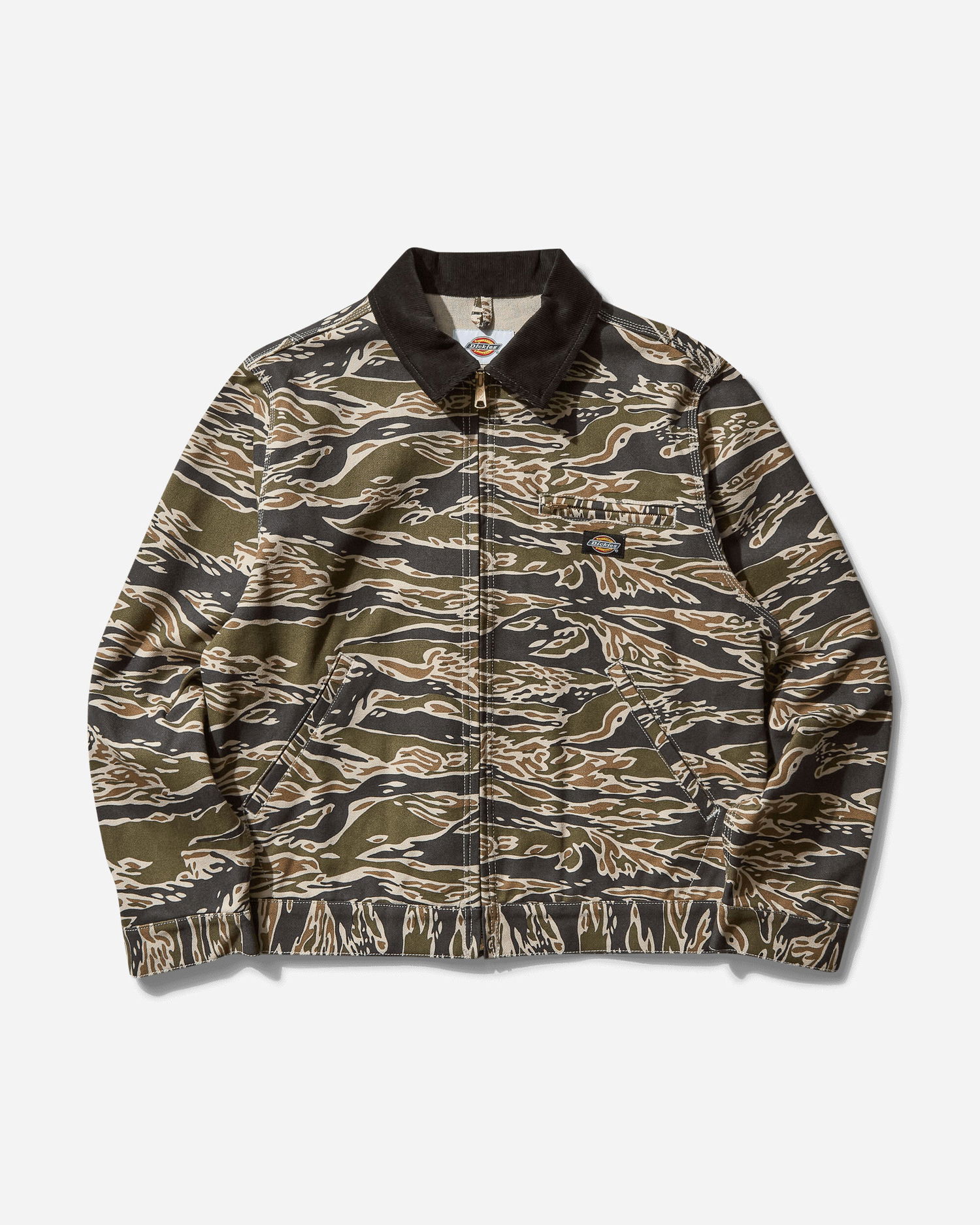 Jakke WACKO MARIA Dickies Tigercamo Work Jacket Flerfarvet | 25SS-WMO-DC02 OLIVE, 1
