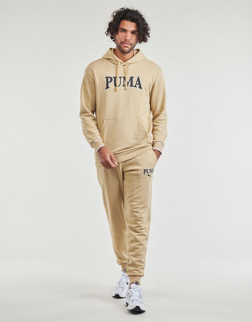 Joggingbukser Puma SQUAD SWEATPANTS TR CL Beige | 678972-83