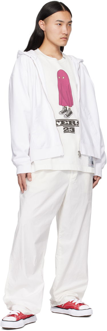 Sweatshirt Maison MIHARA YASUHIRO Zip Parka Hoodie Hvid | I13PK521, 3