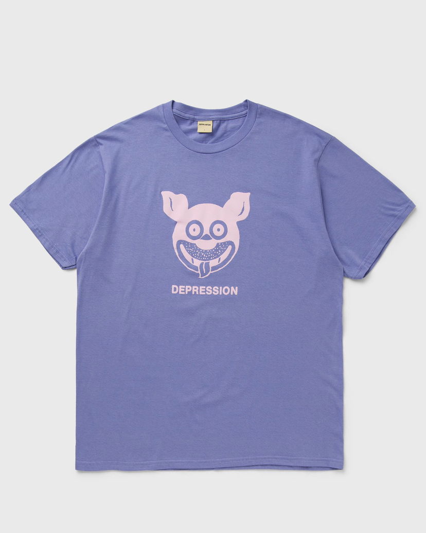 T-shirt Fucking Awesome Depression Short Sleeve Tee XL Lilla | PN25524-VIOLET