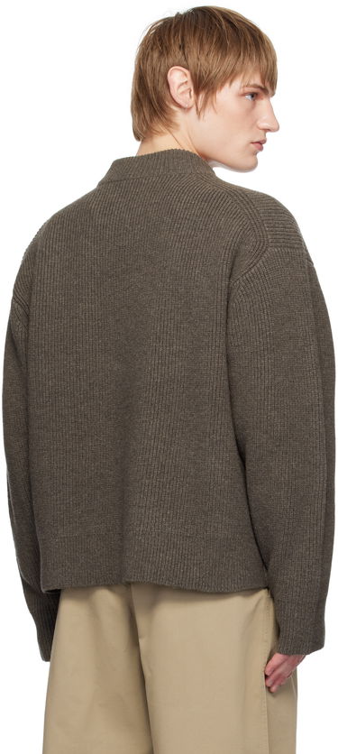 Sweater Studio Nicholson Studio Nicholson Voe Knit Sweater Brun | VOE SNM - 1292, 2