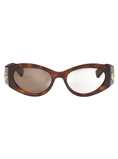 Solbriller Gucci Cat-Eye Sunglasses Brun | GG1401S-002