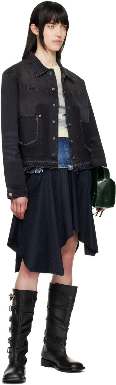 Jakke Andersson Bell Andersson Bell Rodeo Motorcycle Denim Jacket Sort | awa675m, 4