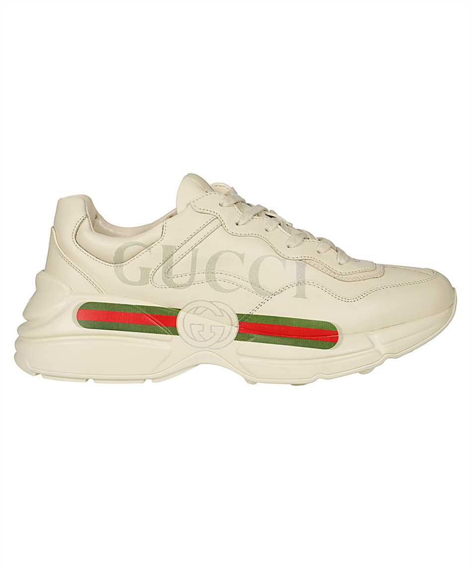 Sneakers og sko Gucci Ryhton Print Sneaker Ivory Beige | 500877-DRW00-9522, 0